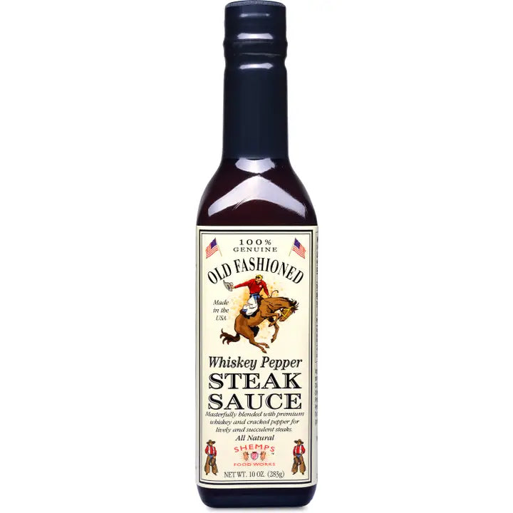 Whiskey Pepper Steak Sauce - Shemps