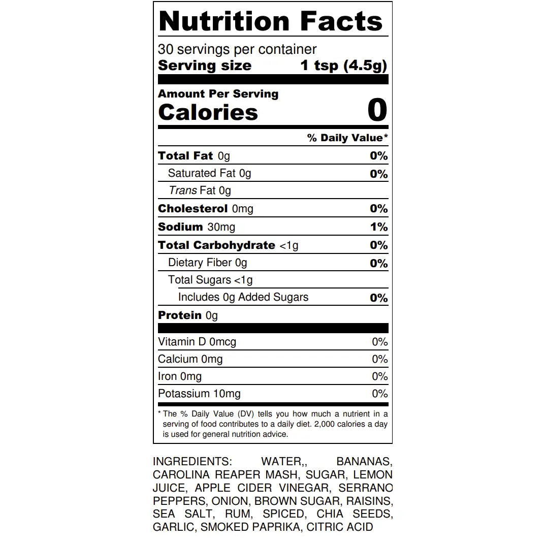 Banana Reaper Split Hot Sauce - Big Reds Hot Sauce 🌶️🌶️🌶️🌶️