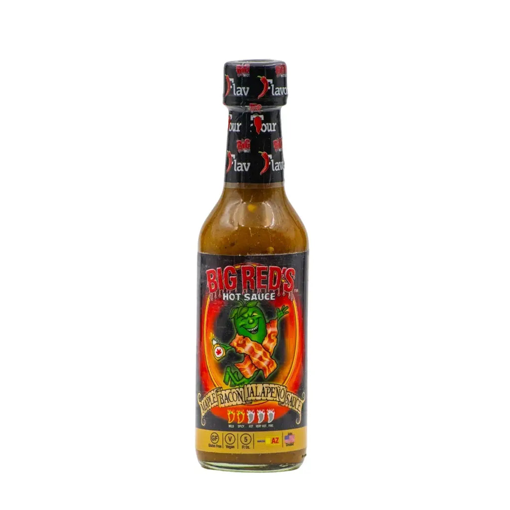 Maple Bacon Jalapeno - Big Red's Hot Sauce 🌶️🌶️