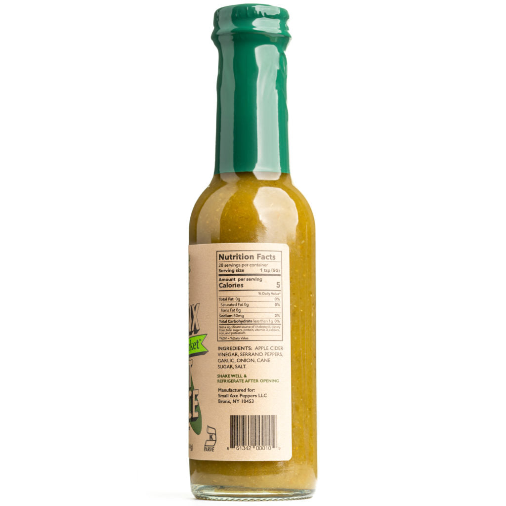 The Bronx Green Hot Sauce - Small Axe Peppers 🌶️🌶️