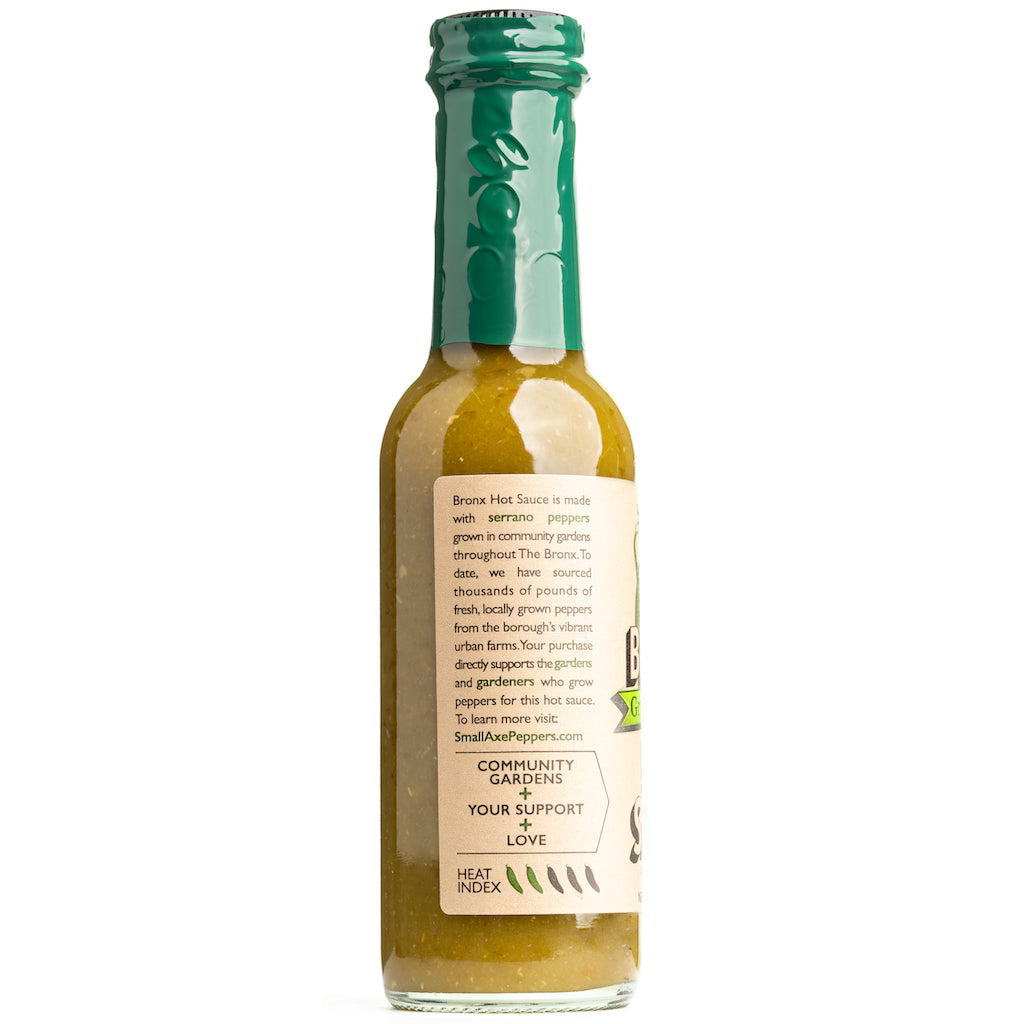 The Bronx Green Hot Sauce - Small Axe Peppers 🌶️🌶️