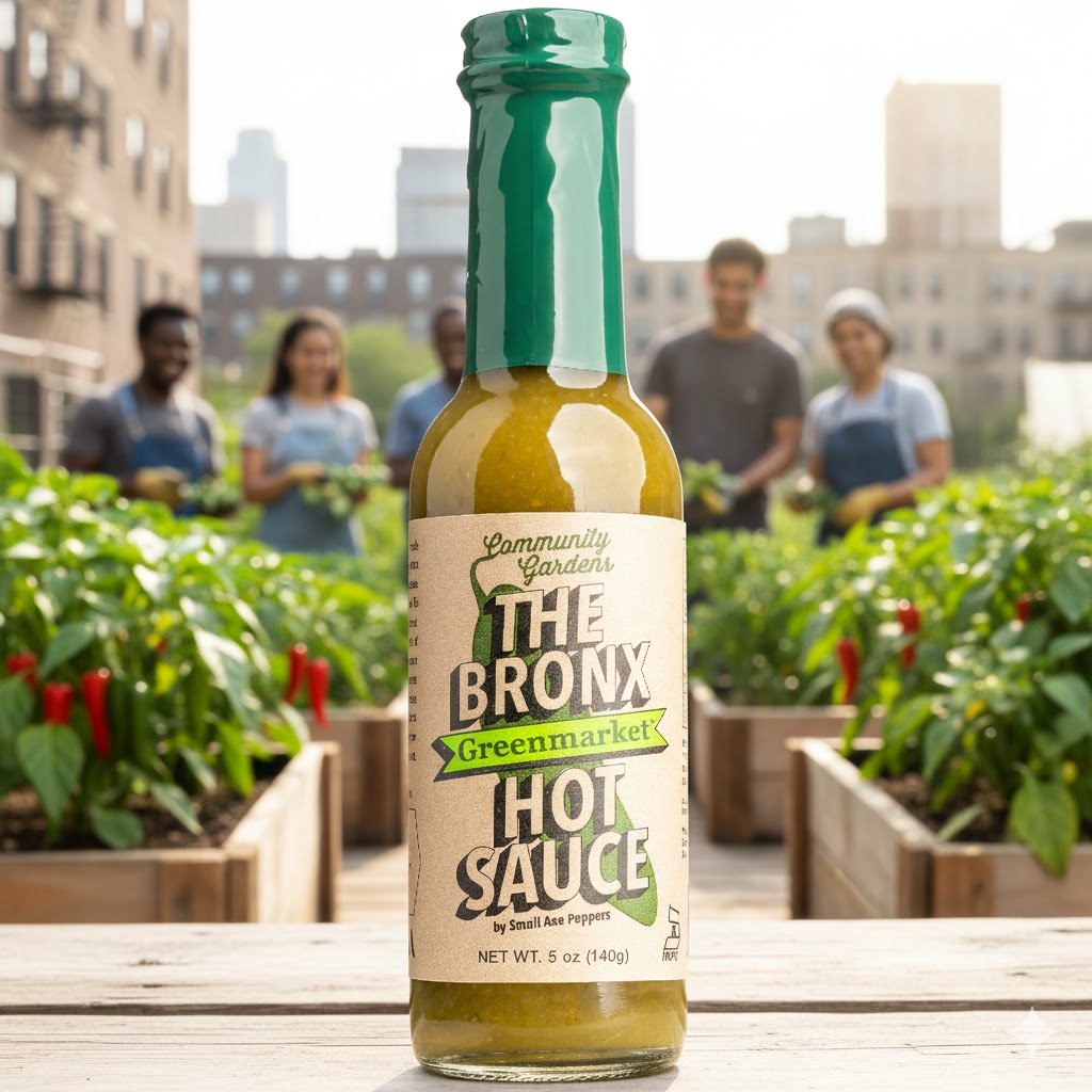 The Bronx Green Hot Sauce - Small Axe Peppers 🌶️🌶️