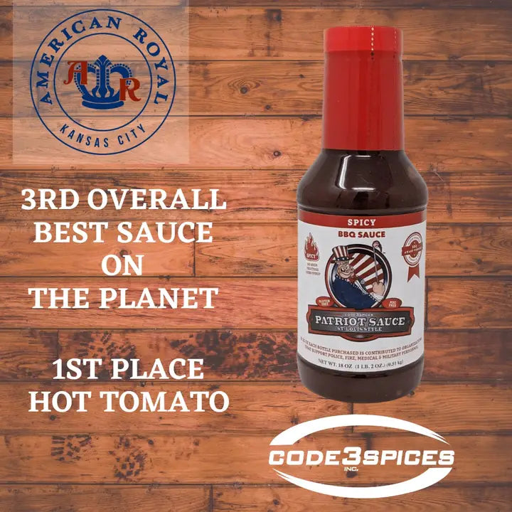 Spicy BBQ Sauce  - Patriot Sauce 🌶️